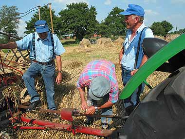 Eine Panne, die Antriebswelle ist heißgelaufen